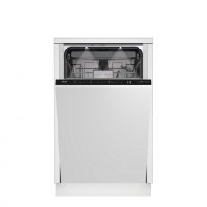 Встраиваемая посудомоечная машина BEKO BDIS38120A узкая, белый